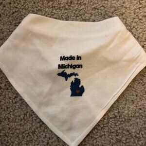 Made in Michigan Baby Bib - NWT